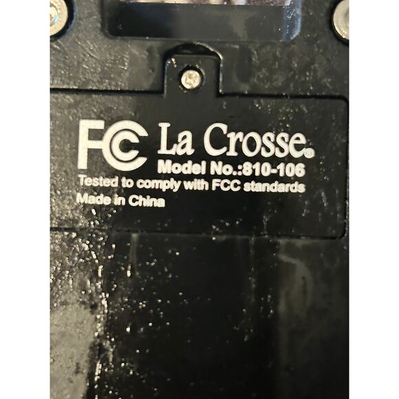 La Cross NOAA All Hazards Weather Radio AM/FM/WB Radio - Picture 6 of 6